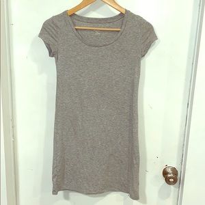 Mossimo scoop neck dress, gray, XS
